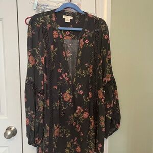 Torrid festi floral tunic